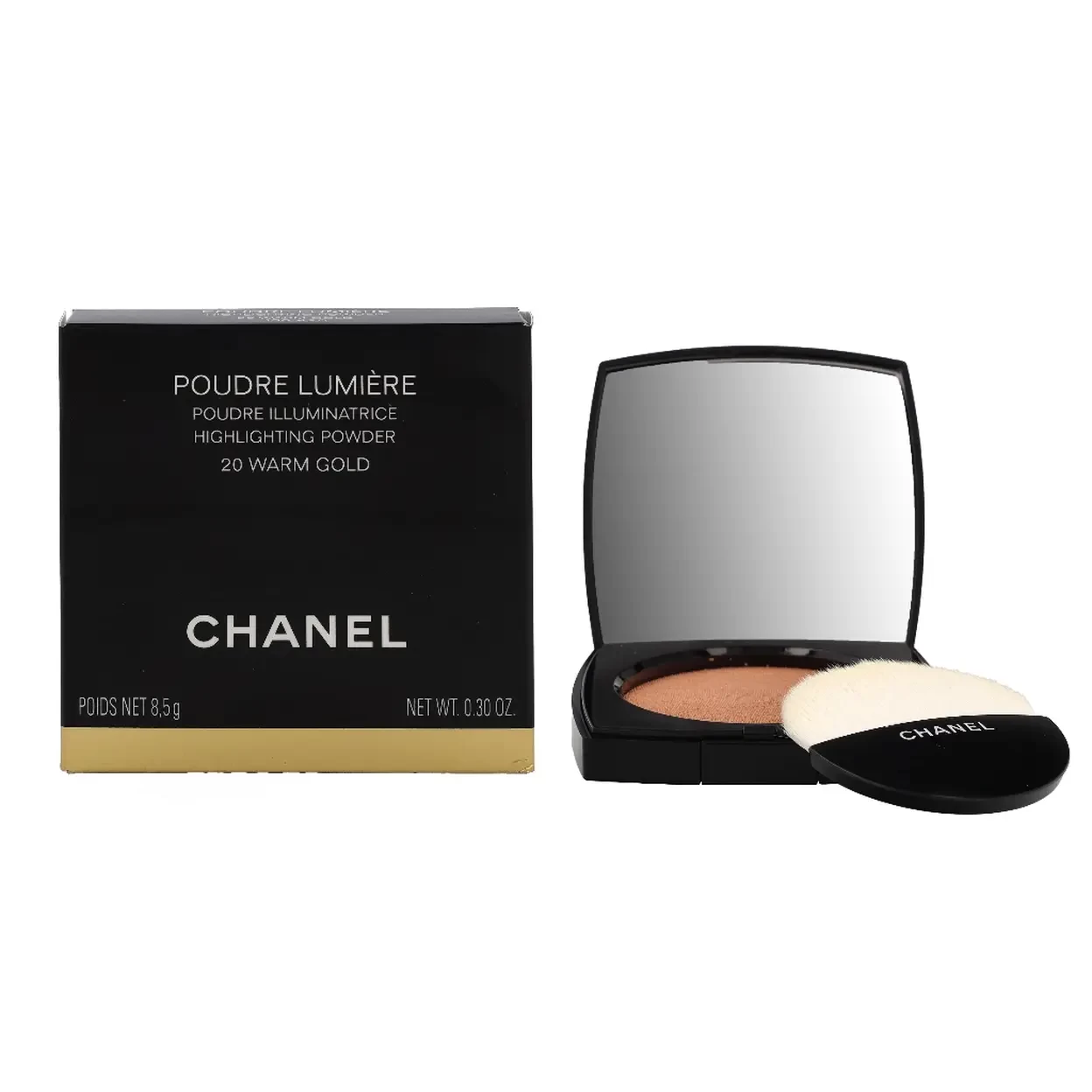 Chanel Poudre Lumiere Highlighting Powder 8.5g 020 Gold