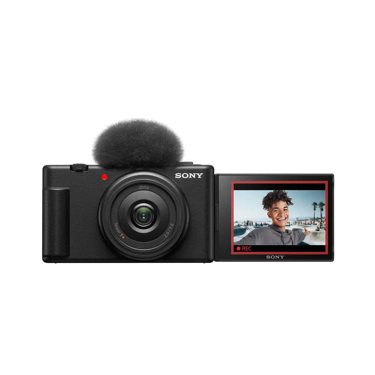 Sony ZV-1F Compact Vlog Camera – 1-Inch Sensor, Ultra-Wide Lens for Selfie Shooting