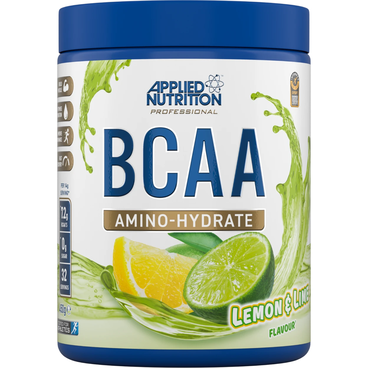 Applied Nutrition BCAA Amino Acids Hydration Powder Lemon & Lime Flavour - 450g