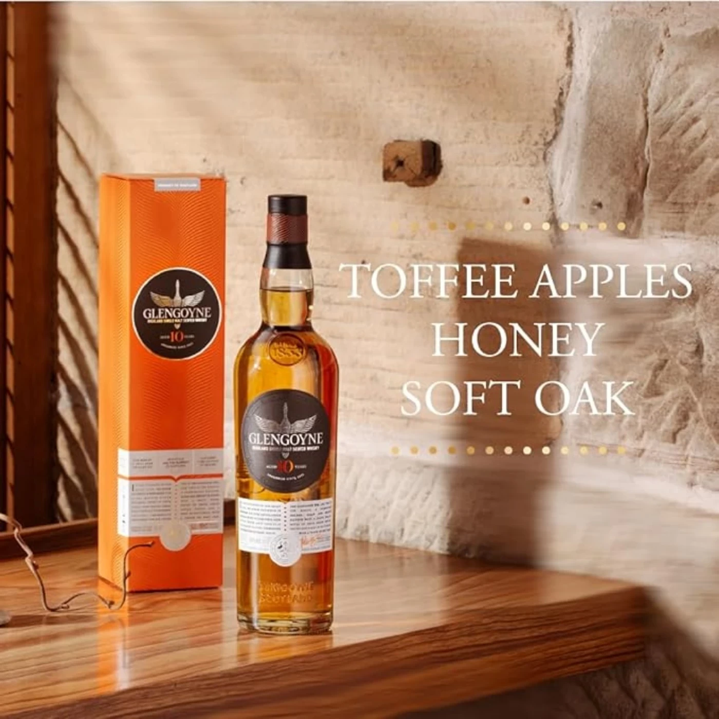 glengoyne 10 Year Old Highland Single Malt Scotch Whisky 70cl (Abv 40%)